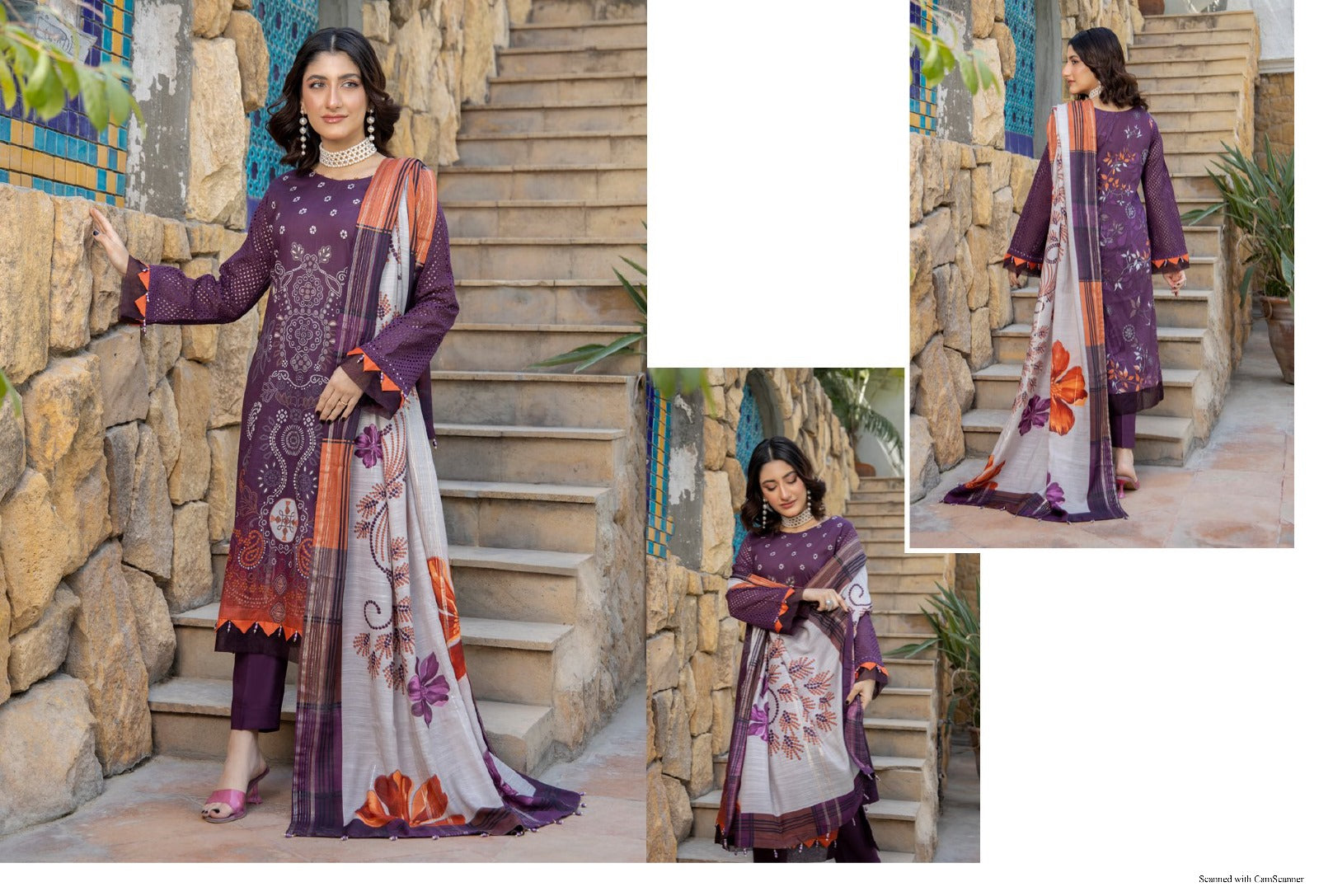 Chittyan kalaiyaan Digital Printed Lawn with Schiffli Sleeves and Fancy Zari Diamond Dupatta CKD25-3 Chittyan kalaiyaan Digital Printed Lawn with Schiffli Sleeves and Fancy Zari Diamond Dupatta CKD25-3