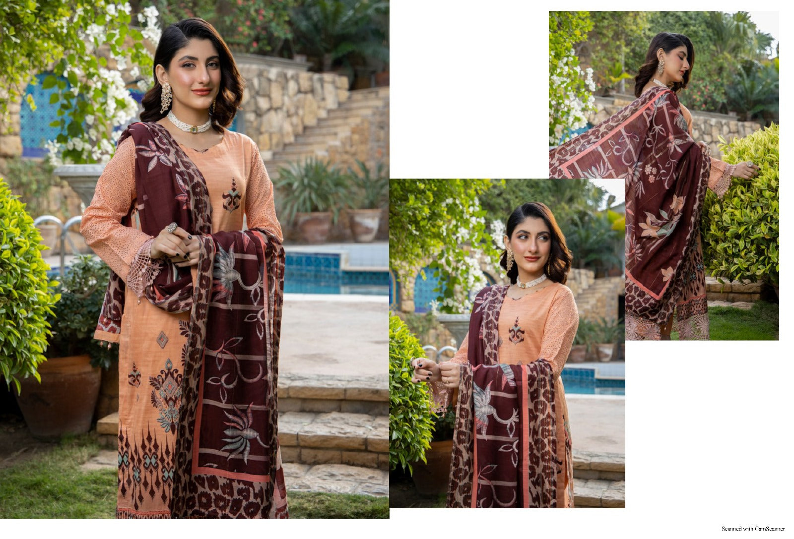 Chittyan kalaiyaan Digital Printed Lawn with Schiffli Sleeves and Fancy Zari Diamond Dupatta CKD25-6 Chittyan kalaiyaan Digital Printed Lawn with Schiffli Sleeves and Fancy Zari Diamond Dupatta CKD25-6