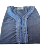 DBOSS Men's Moroccan Dejellaba Kaftan Jalabiya - MK25 - TUZZUT Qatar Online Shopping