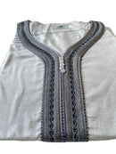 DBOSS Men's Moroccan Dejellaba Kaftan Jalabiya - MK25 - TUZZUT Qatar Online Shopping