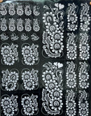 Henna Tattoo Stencil, Mehndi Stickers PK-1030 - TUZZUT Qatar Online Shopping
