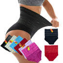 6 Pcs Women's High Waist Shaping Panties Underwear SF3002 - TUZZUT Qatar Online Shopping