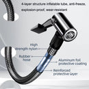 LED Digital Display Wireless Portable Air Pump Inflator YX1819 - TUZZUT Qatar Online Shopping