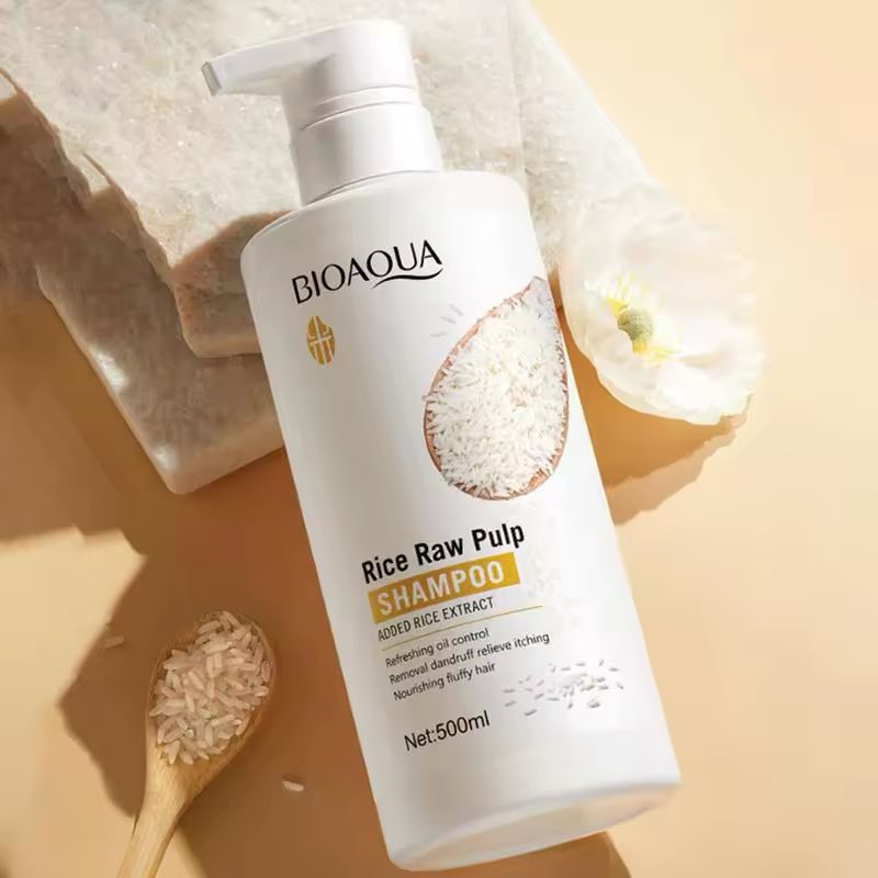BIOAQUA Rice Raw Pulp Shampoo 500ml BIOAQUA Rice Raw Pulp Shampoo 500ml