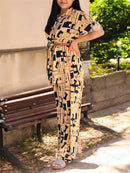 Billy Max 2 Pcs Patterned Full Sleeve Top And Pant Set T-126 - TUZZUT Qatar Online Shopping