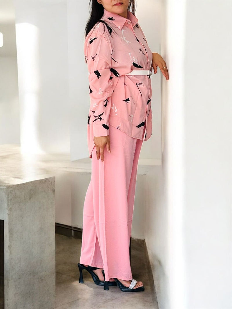 Billy Max 2 Pcs Printed Full Sleeve Top And Pant Set T-0277 - TUZZUT Qatar Online Shopping