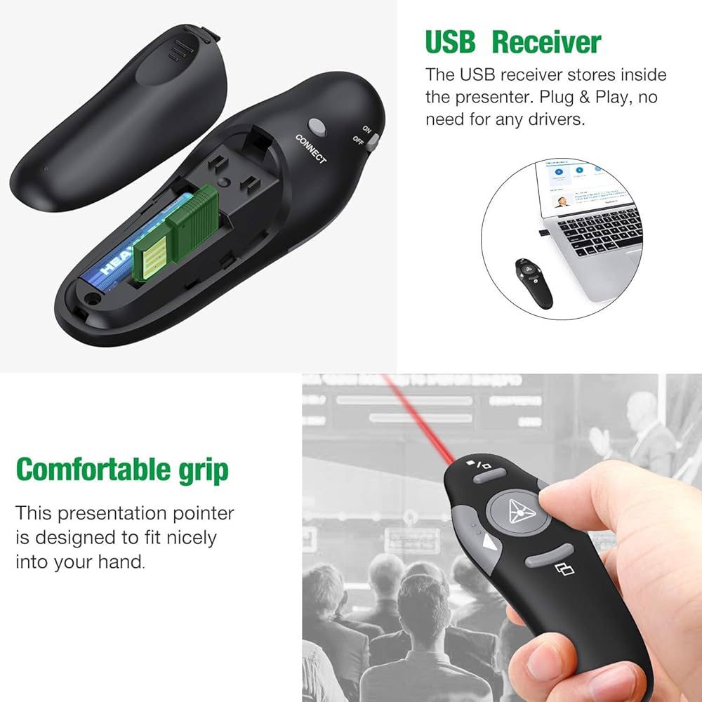 QUI Presentation Clicker Pointer QUI Presentation Clicker Pointer