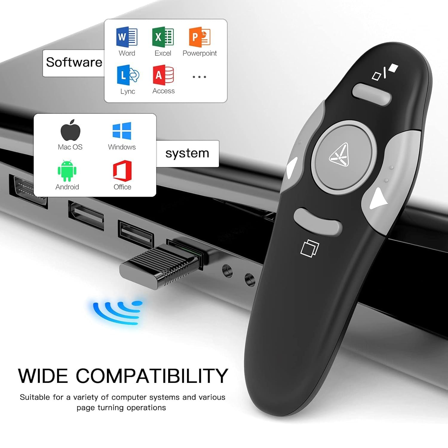 QUI Presentation Clicker Pointer QUI Presentation Clicker Pointer