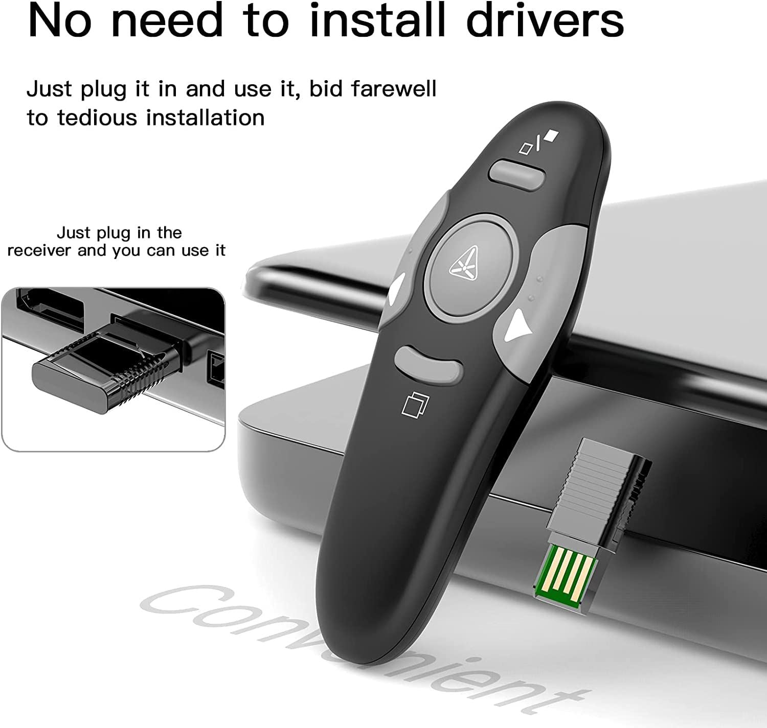 QUI Presentation Clicker Pointer QUI Presentation Clicker Pointer