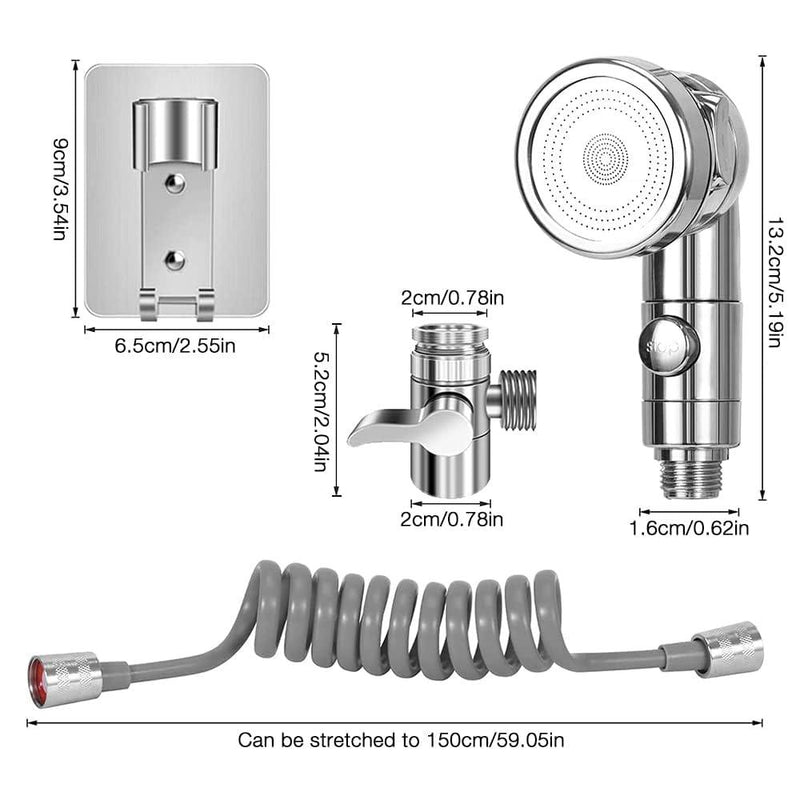 Water Faucet Plus External Shower Suite 62814 - TUZZUT Qatar Online Shopping
