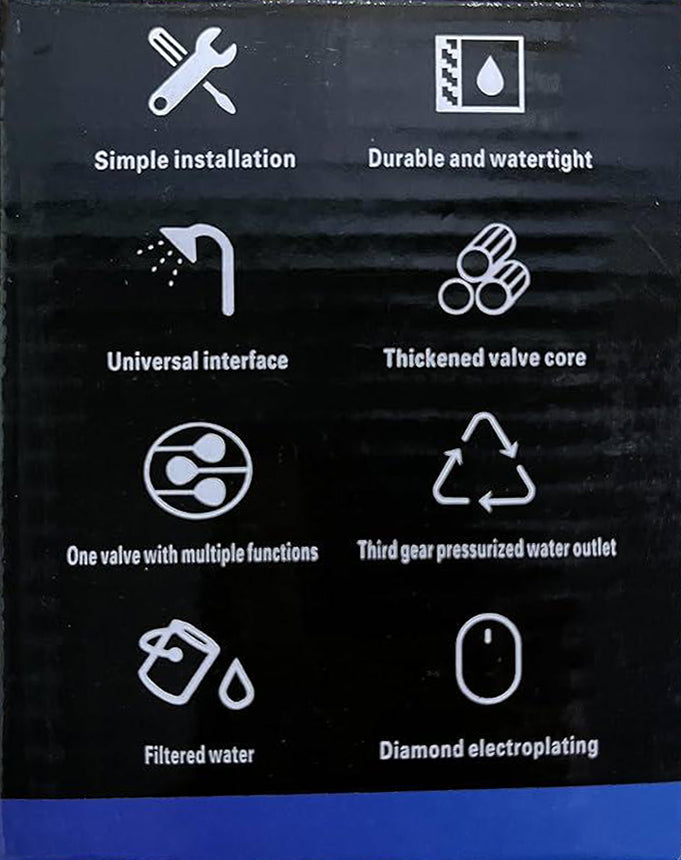 Water Faucet Plus External Shower Suite 62814 - TUZZUT Qatar Online Shopping