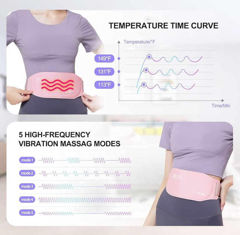 Moes Menstrual Heating Pad HL21 - TUZZUT Qatar Online Shopping