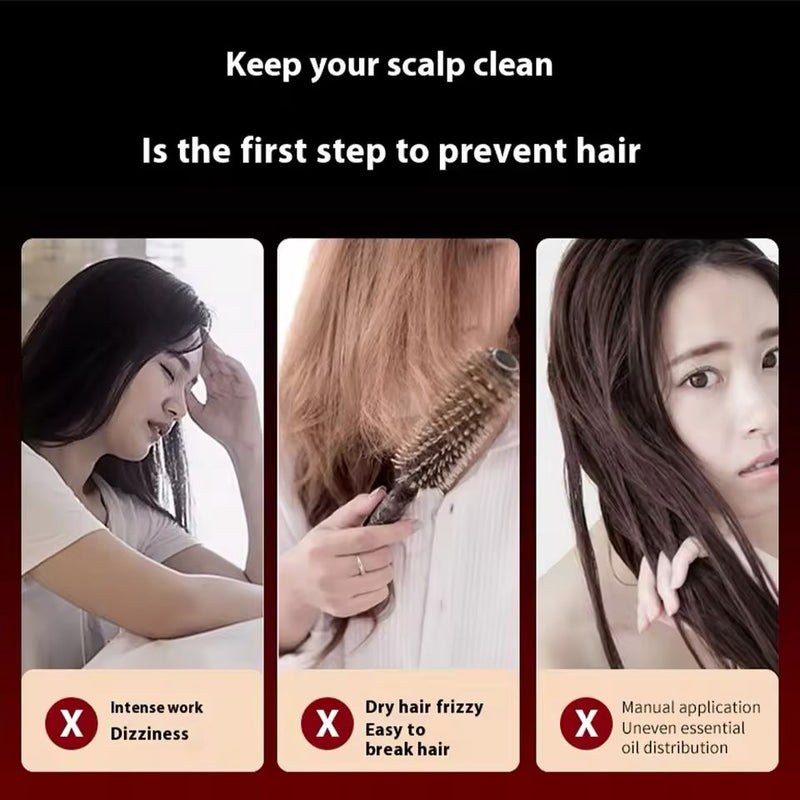 Scalp Massage Comb WN-02 - TUZZUT Qatar Online Shopping