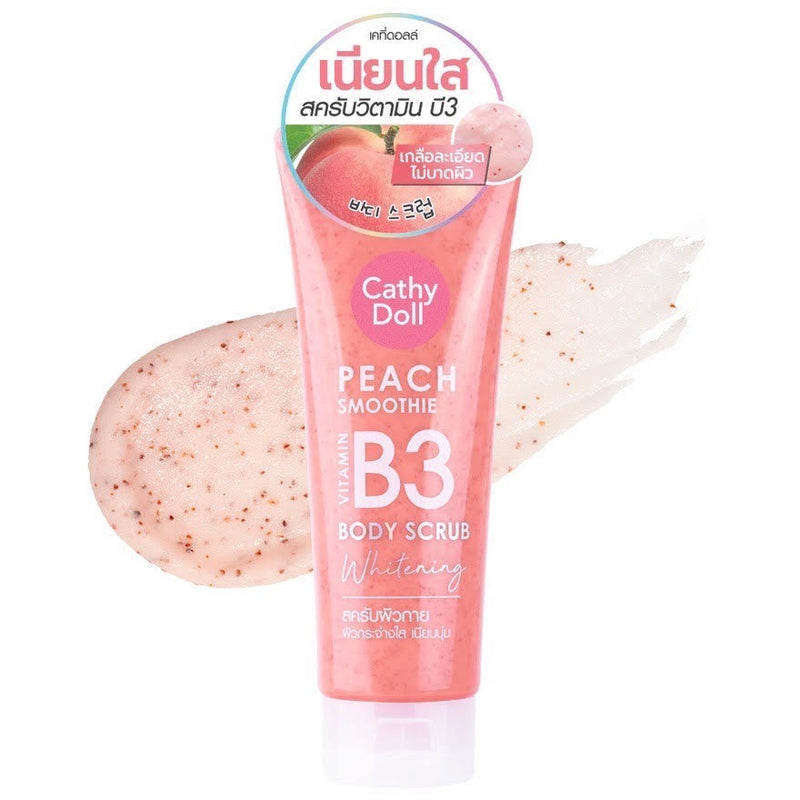CATHY DOLL PEACH SMOOTHIE BODY SCRUB - TUZZUT Qatar Online Shopping
