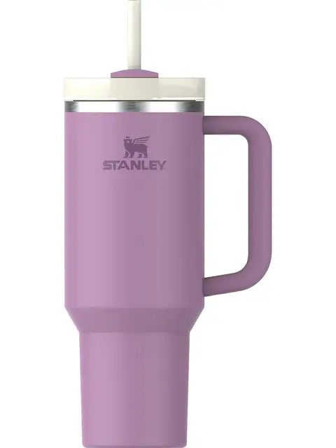 Stanley Vacuum Insulated Tumbler with Lid and Straw for Water 1.18L (Lilac) - TUZZUT Qatar Online Shopping