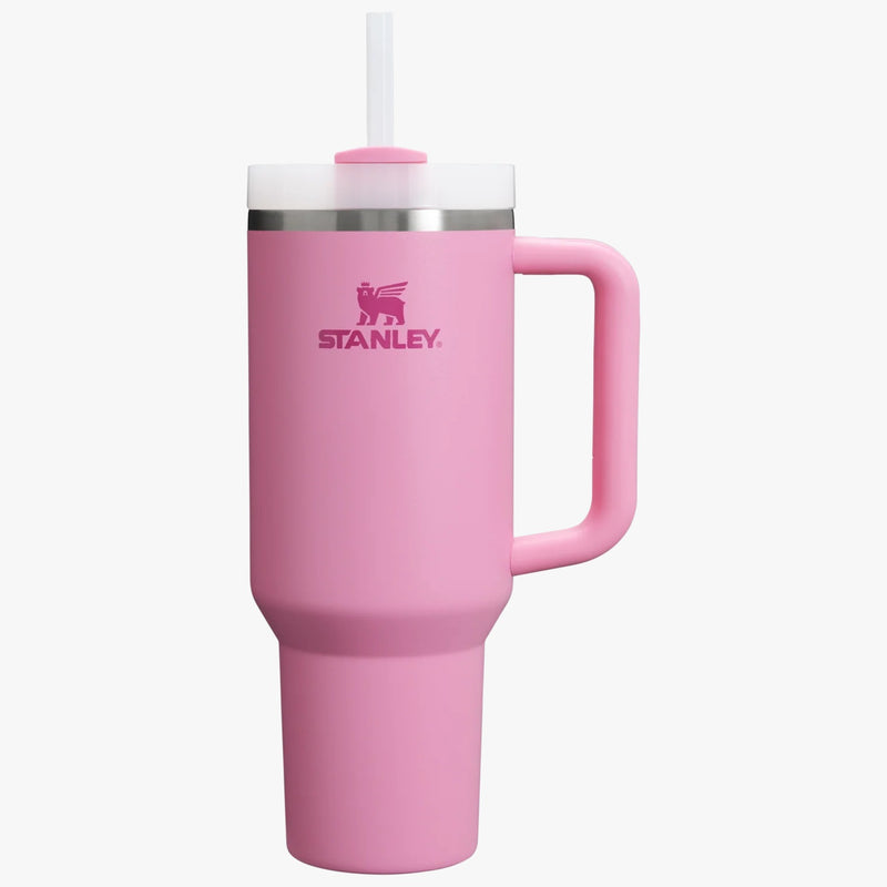 Stanley Vacuum Insulated Tumbler with Lid and Straw for Water 1.18L (Light Peach) - TUZZUT Qatar Online Shopping