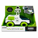 Kids Space Rover Vehicle Toy Set with Astronaut Figure, Light & Sound Effects