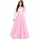 Women's Full Length Hand Open Long Dress WE4587