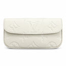 Women’s Ivory Embossed Flap Bag with Adjustable Shoulder Strap LU1122