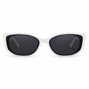 Women’s White Cat-Eye Sunglasses JJ44