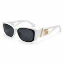 Women’s White Cat-Eye Sunglasses JJ44