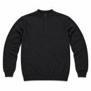 Men's Classic Black Half-Zip Sweatshirt WE3277
