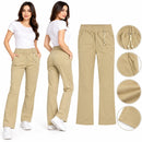 Women's Straight-Leg Casual Pants KU559