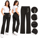 Women's Straight-Leg Casual Pants KU559