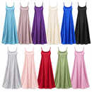 3Pcs Women's Spaghetti Strap A-Line Maxi Dress T-0334
