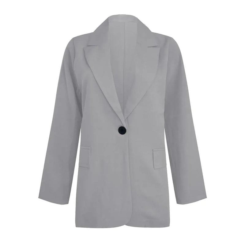 Women's Business Suit Jacket with Long Sleeves and Slim Fit for the Office XL B-150907