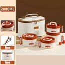 Multi-Layer Stainless Steel Insulated Lunch Box - TUZZUT Qatar Online Shopping