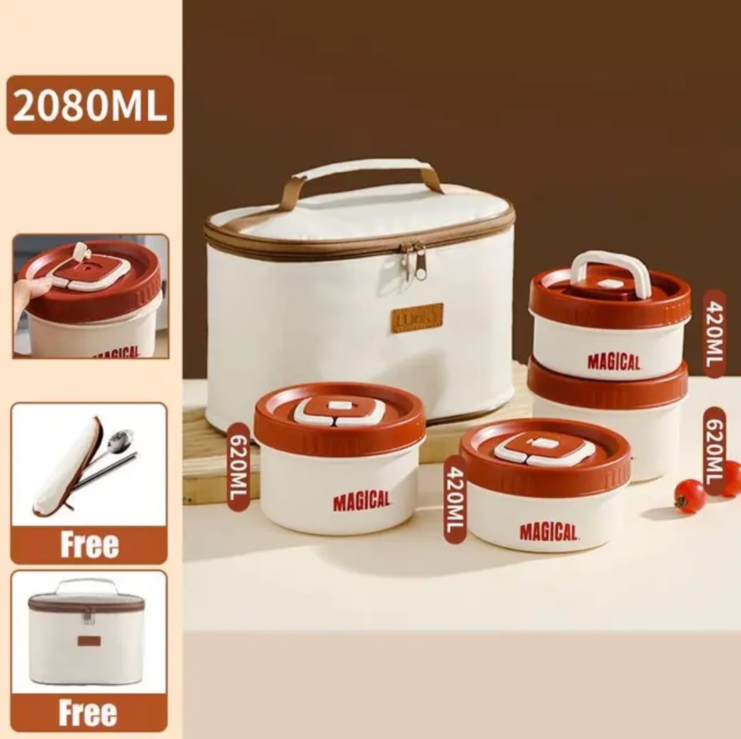 Multi-Layer Stainless Steel Insulated Lunch Box Multi-Layer Stainless Steel Insulated Lunch Box