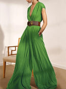 Lady Casual Pocket Loose Sport Suit XL 113661 - TUZZUT Qatar Online Shopping