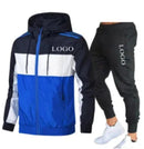 2 Pcs Spring Autumn Slim Hooded Jacket & pant set L 133435 - TUZZUT Qatar Online Shopping