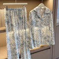 High-end ice silk pajama set for women 512464