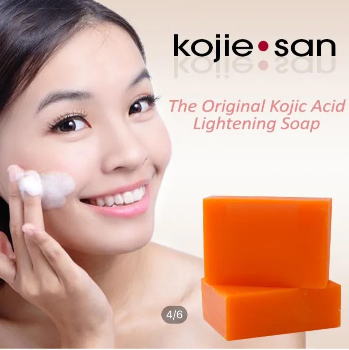 Kojie San Soap Skin Lightening Soap 65G X 3Pcs Kojie San Soap Skin Lightening Soap 65G X 3Pcs