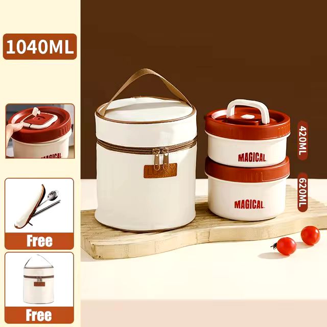 Multi-Layer Stainless Steel Insulated Lunch Box Multi-Layer Stainless Steel Insulated Lunch Box