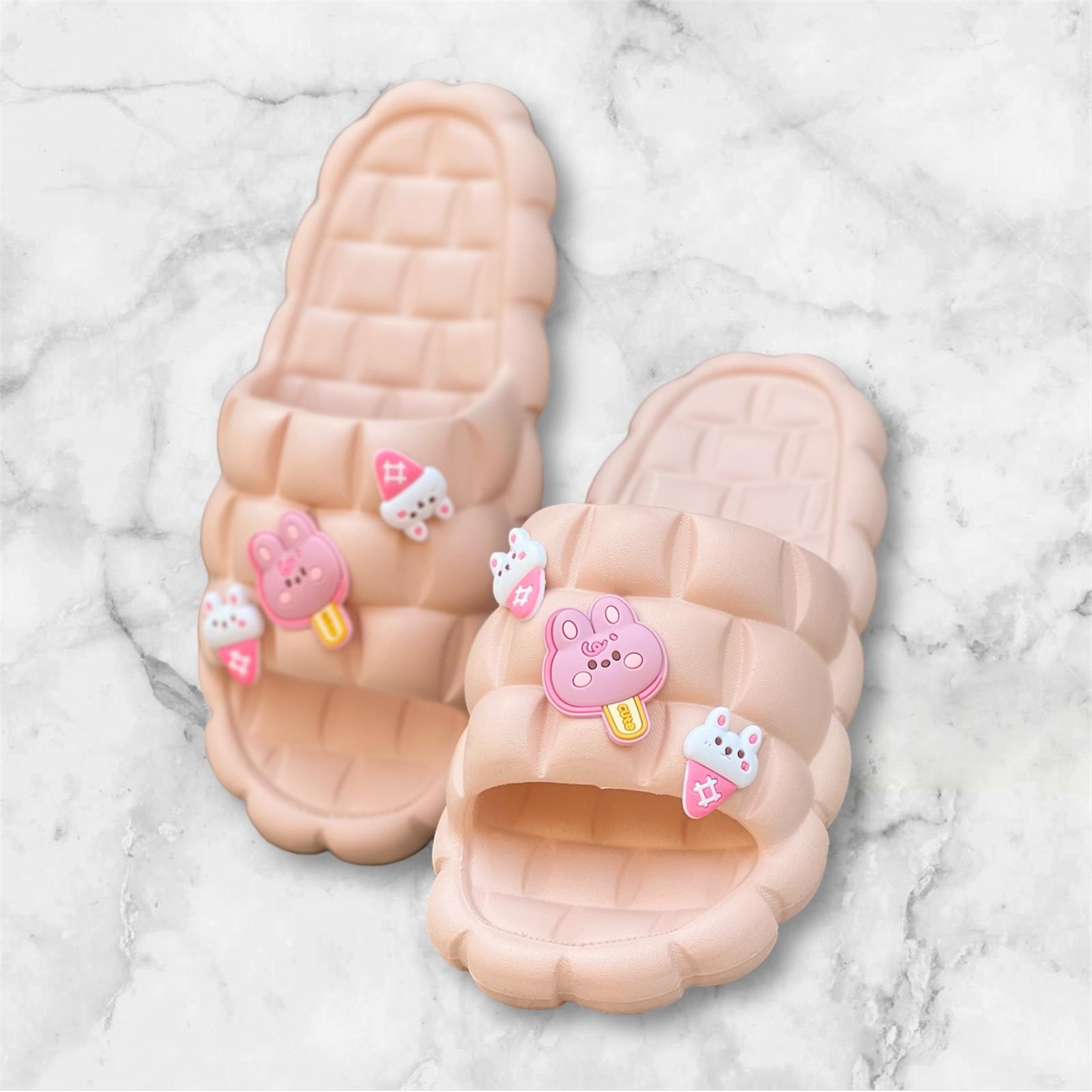 Home Slippers Thick Platform Anti-Slip Slides Sandals E6603-5 Home Slippers Thick Platform Anti-Slip Slides Sandals E6603-5