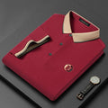 Business Casual Short Sleeve Men Fashion Solid Color T-shirt TS316