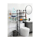 3 Layer Steel Tube Multi-Functional Bathroom Toilet Storage Rack - TUZZUT Qatar Online Shopping