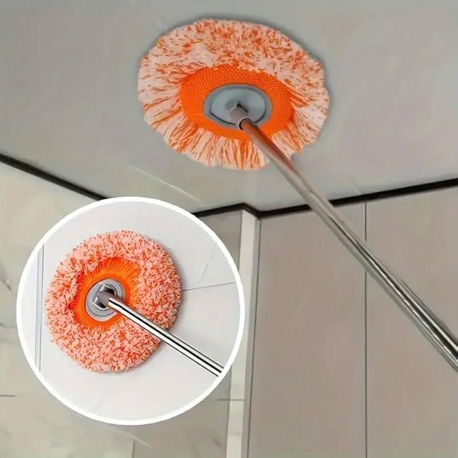 Multi-purpose Rotatable Microfiber Rod Mop Brush Extendable Handle Multi-purpose Rotatable Microfiber Rod Mop Brush Extendable Handle