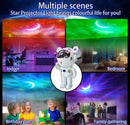 Astronaut Galaxy Star Projector Sticker DIY Bluetooth music Night Light Sky Nebula Lamp for Kids - TUZZUT Qatar Online Shopping