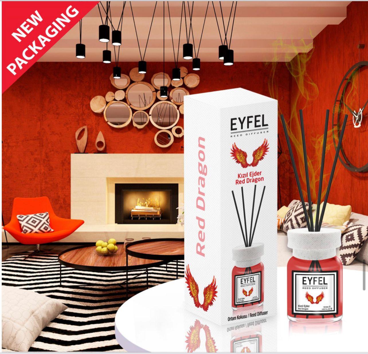 EYFEL Red Dragon Reed Diffusers 120ml EYFEL Red Dragon Reed Diffusers 120ml