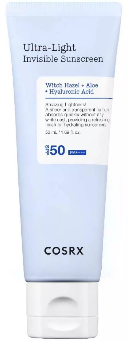 COSRX Ultra-Light Invisible Sunscreen SPF50 PA++++ 50ml COSRX Ultra-Light Invisible Sunscreen SPF50 PA++++ 50ml
