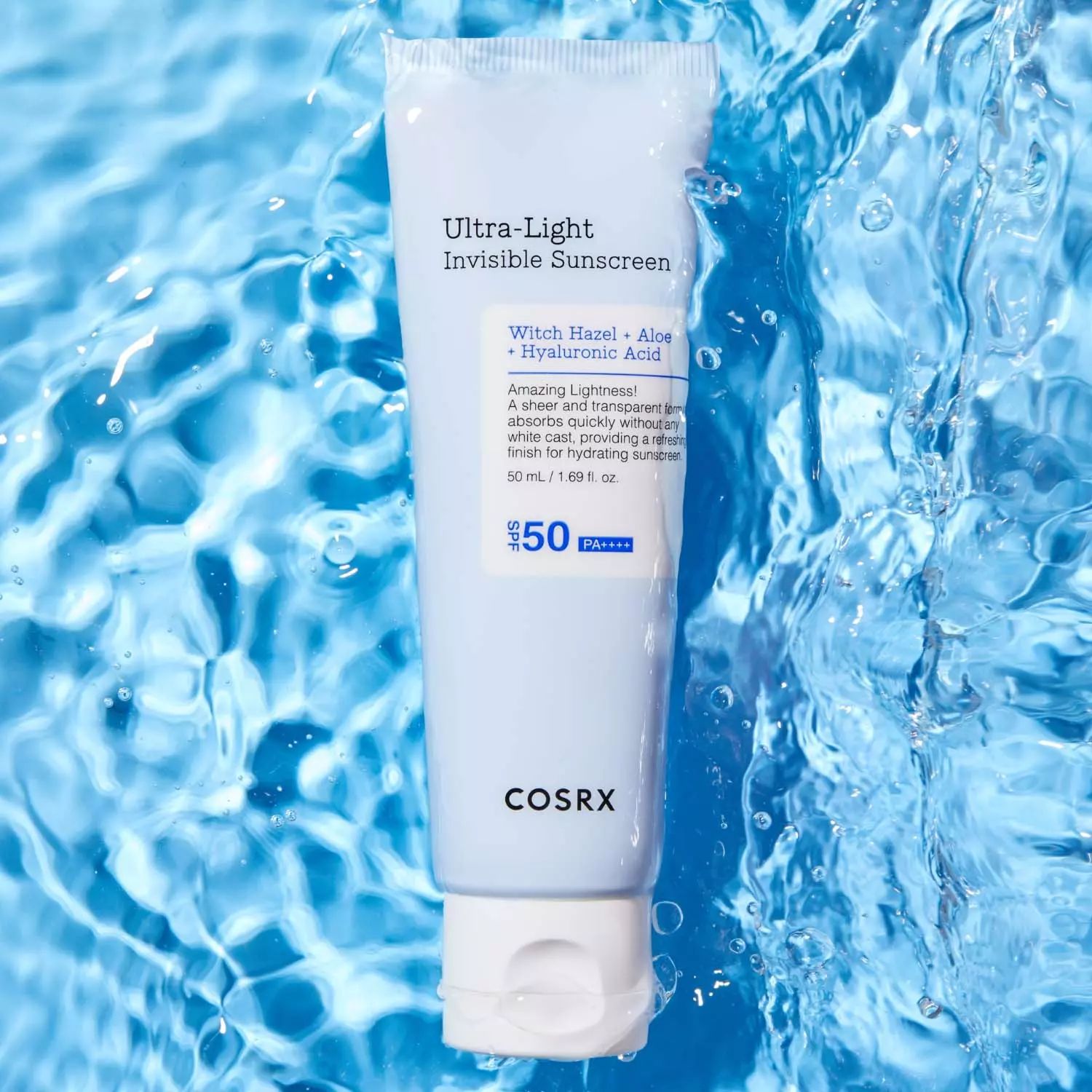 COSRX Ultra-Light Invisible Sunscreen SPF50 PA++++ 50ml COSRX Ultra-Light Invisible Sunscreen SPF50 PA++++ 50ml