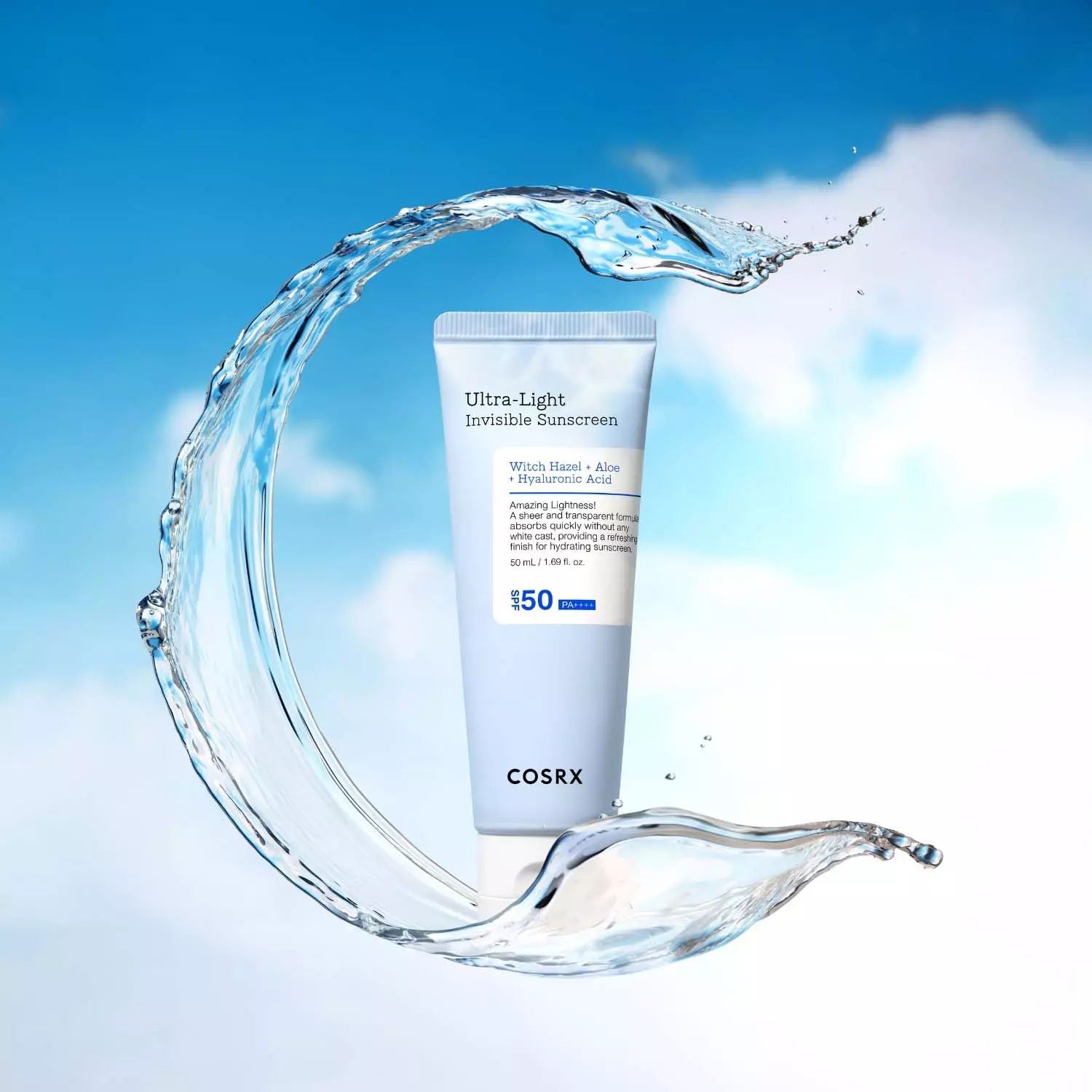 COSRX Ultra-Light Invisible Sunscreen SPF50 PA++++ 50ml COSRX Ultra-Light Invisible Sunscreen SPF50 PA++++ 50ml