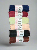 Double Shaded Pleated Hijab Scarf Shawl 180x90cm DSS24 - TUZZUT Qatar Online Shopping