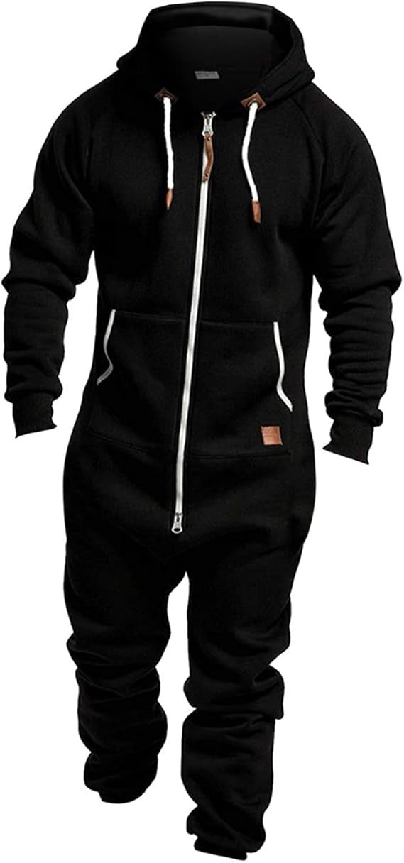 Men's Fleece Casual Warm Winter Clothes Long Sleeve Hoodie Jumpsuit 212159 Men's Fleece Casual Warm Winter Clothes Long Sleeve Hoodie Jumpsuit 212159