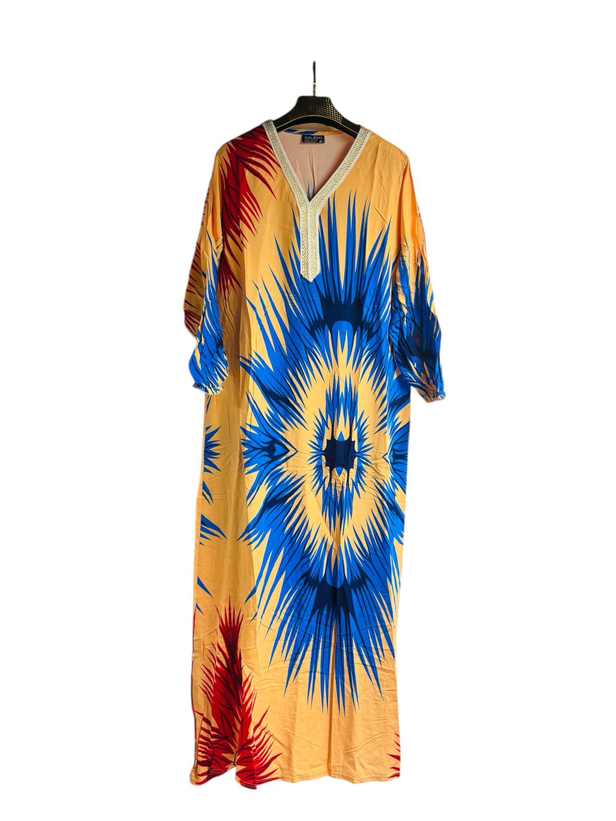 Women Dress Coloured 3 Pcs Jalabiya Set J2K25 Women Dress Coloured 3 Pcs Jalabiya Set J2K25