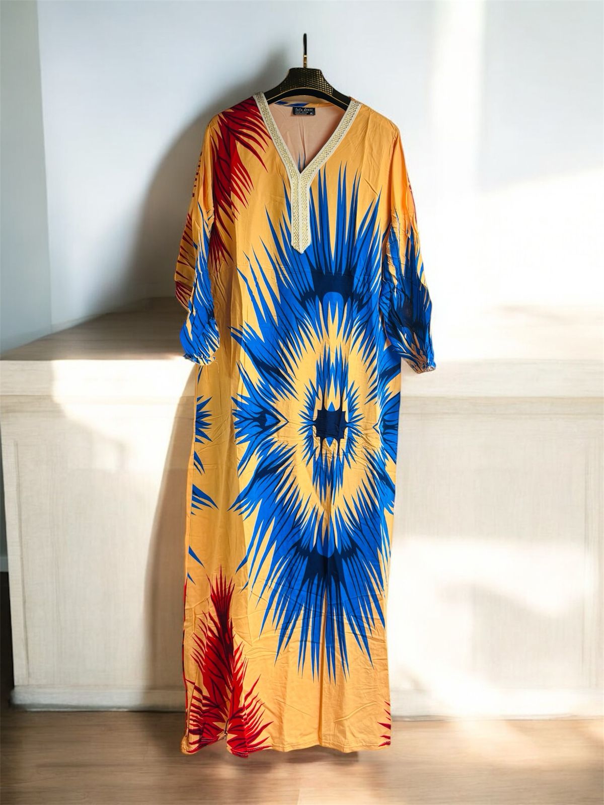 Women Dress Coloured 3 Pcs Jalabiya Set J2K25 Women Dress Coloured 3 Pcs Jalabiya Set J2K25